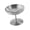 Silver, variant on Retro Footed Serving Bowls 150ml/250ml Capacity Tablewares for Ice Cream Sunroasts Formal Dining Tableware