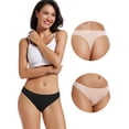 thumbnail image 4 of Tangas sin costuras Underwear Voenxe para mujer, paquete de 5, 4 of 7