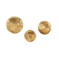 thumbnail image 6 of DecMode Gold 5" Abstract Resin Orbs & Vase Filler with Varying Sizes (3 Count), 6 of 9