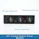 thumbnail image 4 of Panel de control climático HVAC A/C Heater Unique Bargains para Cadillac Escalade 2000 para Chevrolet C1500 1996-1999, 4 of 6