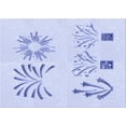 thumbnail image 1 of Ahgly Company Indoor Rectangle Patterned Lavender Blue Area Rugs, 7' x 10', 1 of 6
