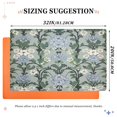 thumbnail image 6 of Yayeee Doormat for Inside 20"x32" Absorbent Low-Profile Washable Non-Slip Rubber Backed Entryway Rug, Blue Blossom, 6 of 8
