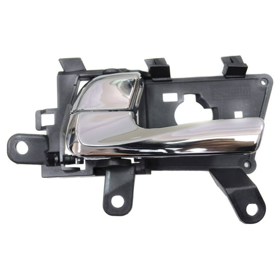 PT Auto Warehouse KI-2207M-FL - Inner Interior Inside Door Handle, Chrome Finish Lever - Front Left Driver Side Fits select: 2014-2015 KIA OPTIMA