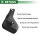 thumbnail image 4 of Guardabarros de barro únicos para Nissan Sylphy 2009-2011 con accesorios de montaje, 4 of 6