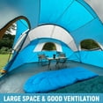 thumbnail image 7 of 10 Person Camping Tent - Portable Easy Set Up Family Tent for Camp, Windproof Fabric Dome Tent Outdoor for Hiking, Backpacking, Traveling-14'x11'x74in(H), 7 of 7