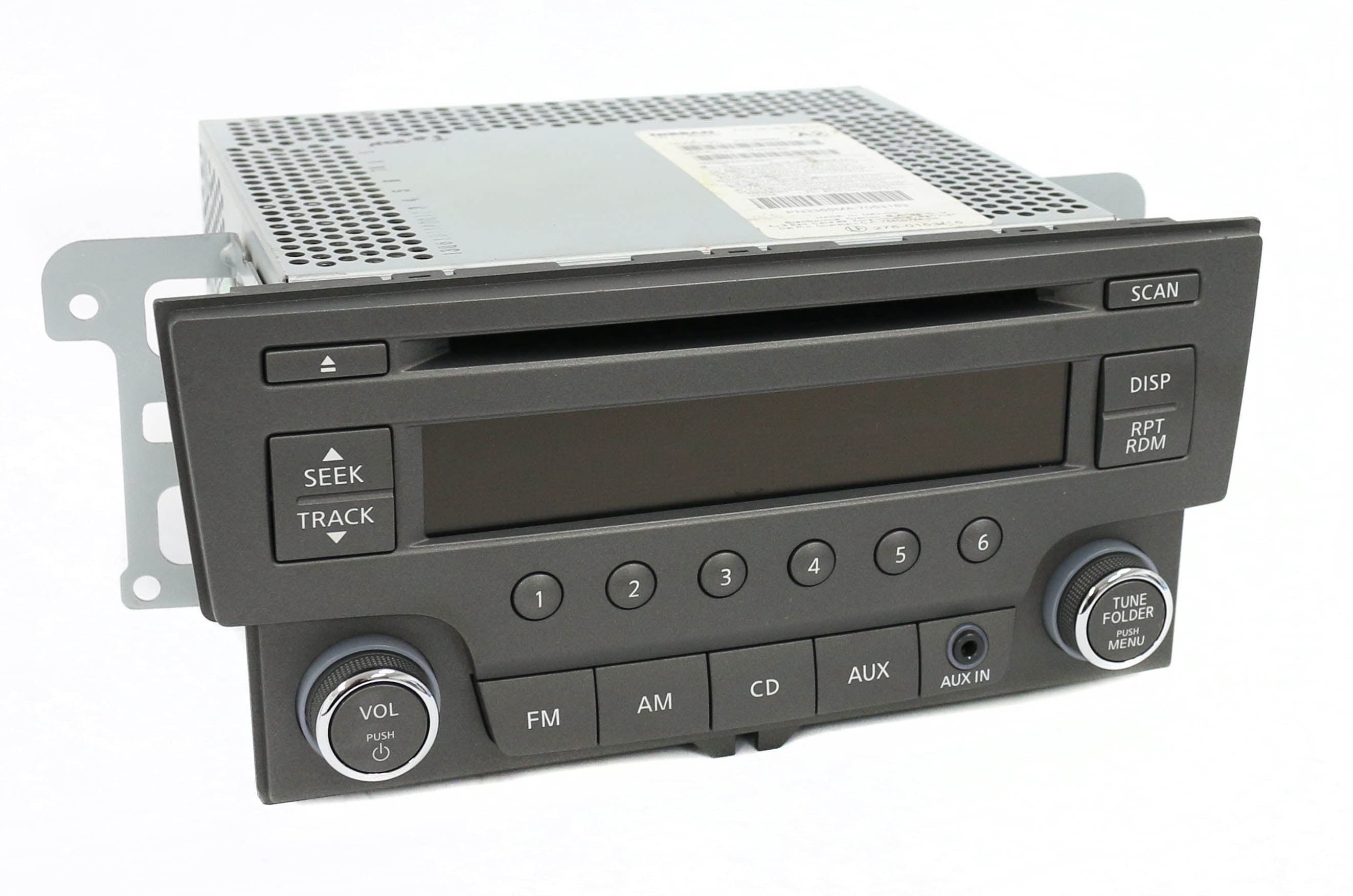 Restored 2013-14 Nissan Sentra AM FM Radio Single Disc CD Player w Aux Input 281853RA2A (Refurbished)