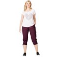 thumbnail image 1 of Ellos Women's Stretch Cargo Capris  Pants, 1 of 3
