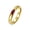 Red, variant on Cubic Zirconia Rings for Women Gemstone Green Red White Stackable Band 4mm Gold Plated Promise Statement Stainless Steel Minimalist Gifts Jewelry Red Size 7