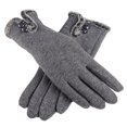 thumbnail image 5 of Guantes de encaje cálidos de Dedo completo de Cachemira Terciopelo para Mujer YONGSHENG, 5 of 5