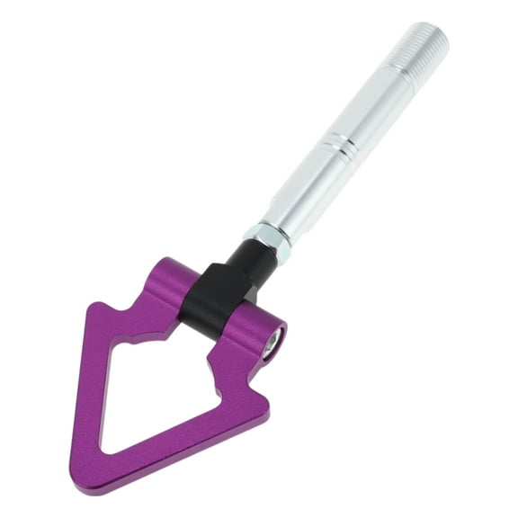 Unique Bargains Front/Rear Triangle Tow Hooks, Bumper Screw-on Tow Hook for Toyota Avanza Folding Racing Trailer Hook Aluminum Alloy Purple