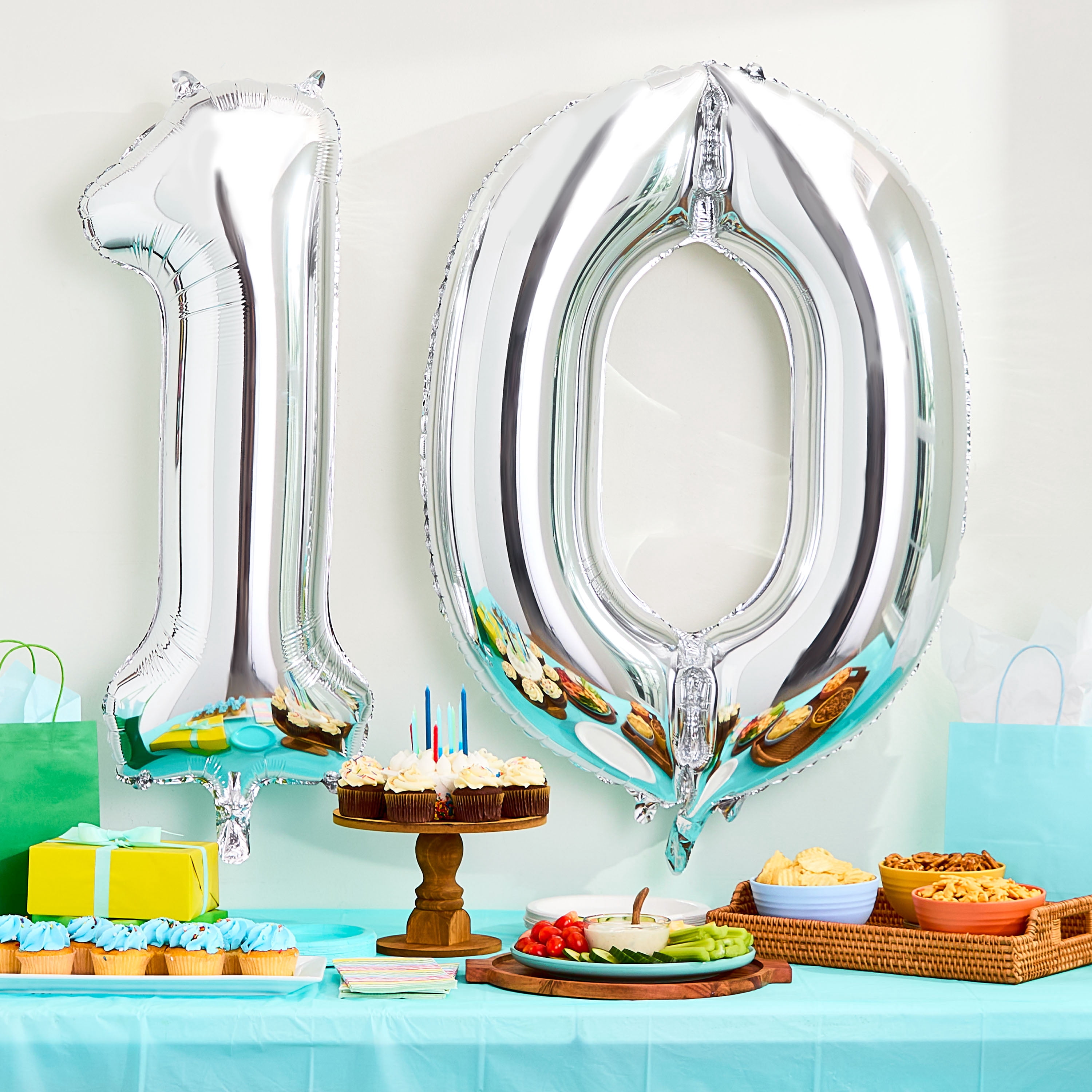 34" Silver Number 1 Foil Balloon, by Way To Celebrate