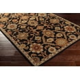 thumbnail image 4 of Mark&Day Wool Rugs, 6x9 Nijstad Traditional Black Area Rug, Black Rust Olive Carpet for Living Room, Bedroom or Kitchen (6' x 9'), 4 of 7
