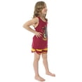 thumbnail image 2 of Harry Potter Girls' Hogwarts House Crest 2 PC Tank Top Shorts Pajama Set - Gryffindor Slytherin Hufflepuff Ravenclaw, 2 of 6