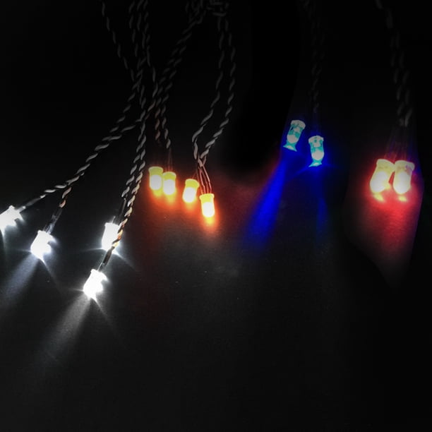 RC Kit De Iluminación 12 LED Para Coche 1/10 – Luces De Simulación Con Intermitentes Y Freno, Compatible Con 2.4G