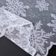 thumbnail image 4 of Mantel navideño de encaje blanco con copos de nieve para banquetes, manteles para decoración de mesas redondas, 4 of 8