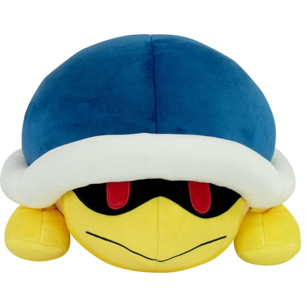 Club Mocchi Mocchi- Super Mario Plush - Buzzy Beetle Plushie - Squishy Mario Toys - Figuras coleccionables de Mario - Peluches suaves y decoración de la habitación de Mario - 15 pulgadas