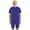 Royal Blue, variant on Special Needs Adaptive Clothing for Adults Women Men One Piece Zip Back Short Sleeve Anti-Strip Romper Pink M