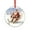 Pattern, variant on Crystal Glass Ornament Santa Claus Playing Hockey Ice Skate Sport Christmas Ornaments Crystal Hanging Sports Gifts for Hockey Lover Fans Holiday Present Ideas