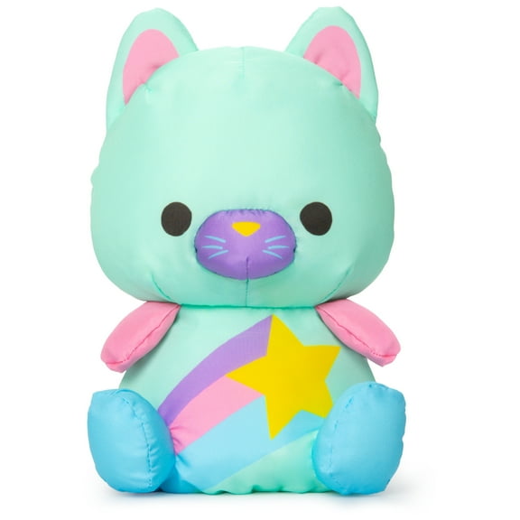 Swisheez Stella Kitten Stuffed Animal, Retro Inspired Plush Toy for Ages 3 & Up, Teal, 7”