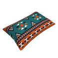 thumbnail image 5 of ZNDUO Rectangular Plush Cushion Cover, Retro Southwestern Traditional Pattern Non-Pilling Hidden Zip Bedroom Sofa Pillowcases, 16"x24", 5 of 8