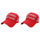 thumbnail image 1 of 2024 La Béisbol USA Hace Que Estados Unidos Sea Genial Nuevamente para Mujeres () Rojo, 1 of 8