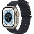 thumbnail image 1 of Apple Watch Ultra (GPS + Cellular, 49mm) - Caja de Titanio con Correa Ocean Band Medianache (Reacondicionado), 1 of 4