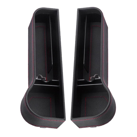 2 Pcs Car & passenger Seat Slit Crevice Storage er Holder Case Car Accessory