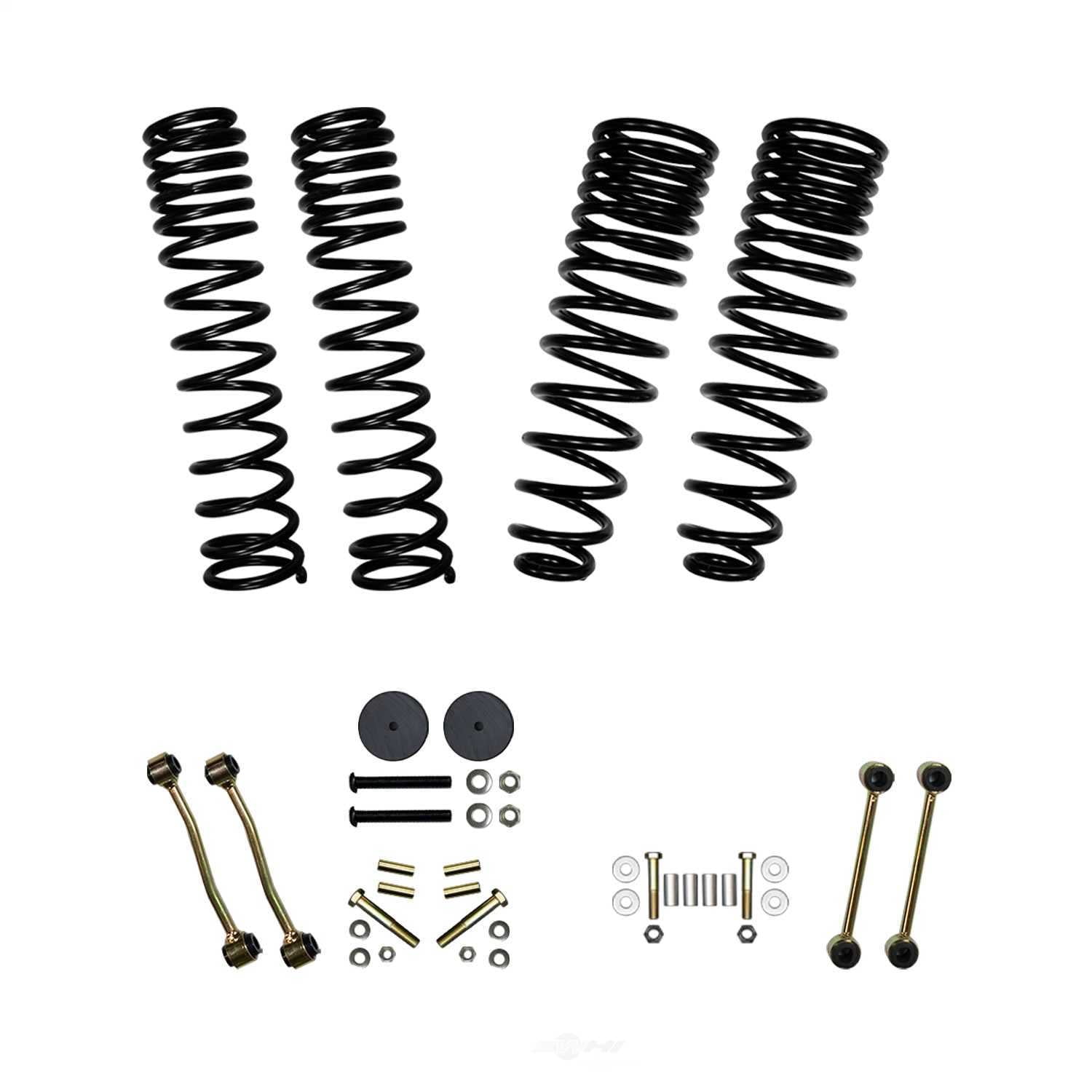 Skyjacker Suspensions G251RLT 2.5 in. Component Box With Dual Rate Long Travel Coil Springs., RUBI