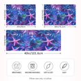 thumbnail image 2 of Yayeee Pillowcase King Size Set of 2 Satin Wrinkle Resistant Envelope Pillow Case, Neon Pink Starfish, 2 of 8