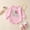 a-159Pink107, variant on Kids Baby Girls Embroidered Letter Long Sleeve Bodysuit Short Snap Crotch Romper One-Pieces Jumpsuits Boho Onesie