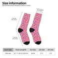thumbnail image 2 of Vsdgher Colorful Donuts 1 Crew Socks for Men & Women, Breathable Casual Athletic Ankle Socks, 2 of 6