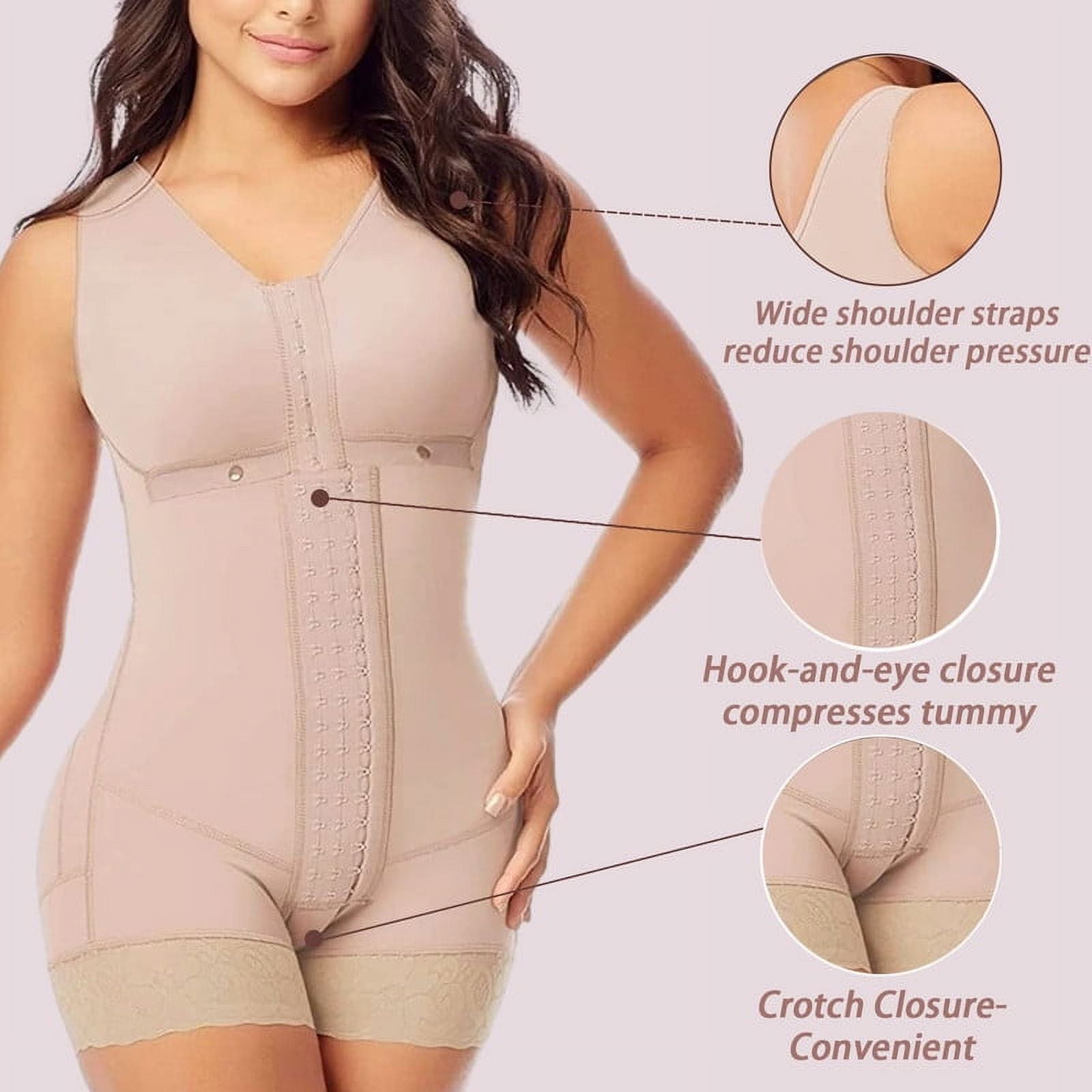 Waist Cincher with Steel Bones for Liposuction and BBL – Elias Recovery and  Faja