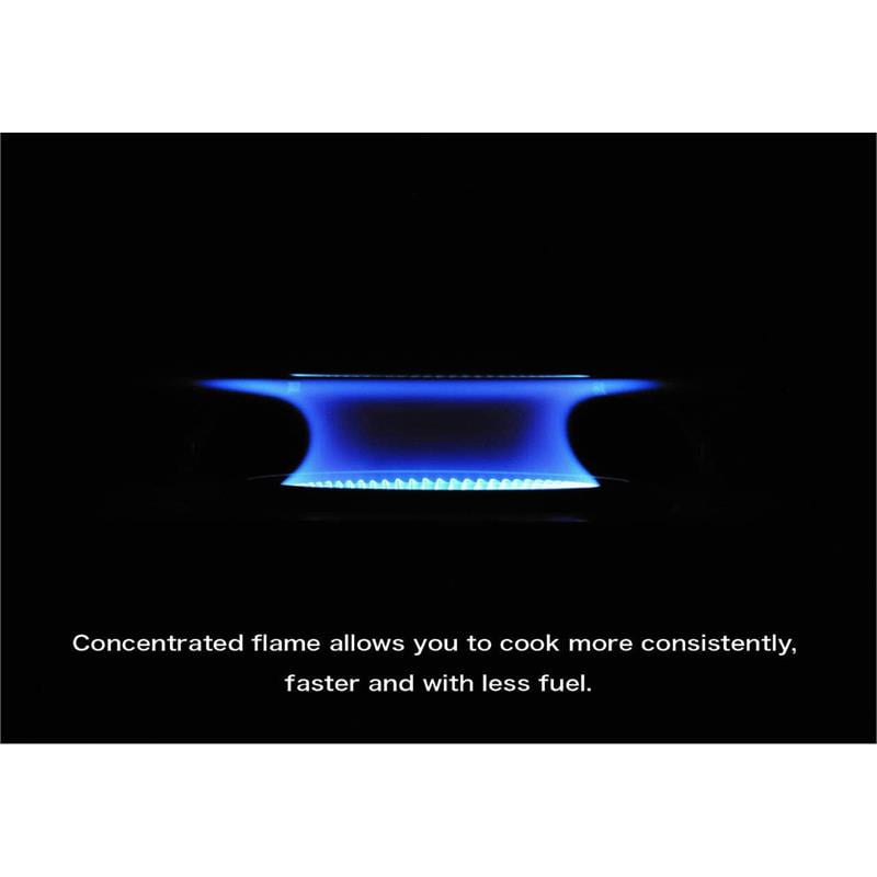 Iwatani America EPR Cassette Feu-EcoPremium Portable Butane Stove Cooktop in Black - 10,000BTU/hr