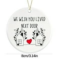 Black and Friday Deals 2024! Christmas Tree Flat Pendant Hanging Tag