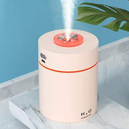 

Mini Humidifier 240ml Small Portable Humidifier for Home Bedroom Small Room Office Desk Travel Car Plant Ultra Quiet Humidifier Auto Shut-off Cool Mist Green