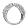 thumbnail image 2 of 1 Carat Diamond Ring in 925 Sterling Silver (Ring Size 5.5), 2 of 5
