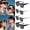 A, variant on Sunglasses Womens Mens BWASD Casual Classic Big Frame Square UV Protect Polarized Sun Glasses Lightweight Anti Glare Driving Outdoor Trendy Summer