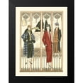 thumbnail image 2 of Vision Studio 15x18 Black Modern Framed Museum Art Print Titled - Art Deco Elegance III, 2 of 5