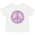 thumbnail image 3 of Inktastic Purple Peace Girls Toddler T-Shirt, 3 of 5