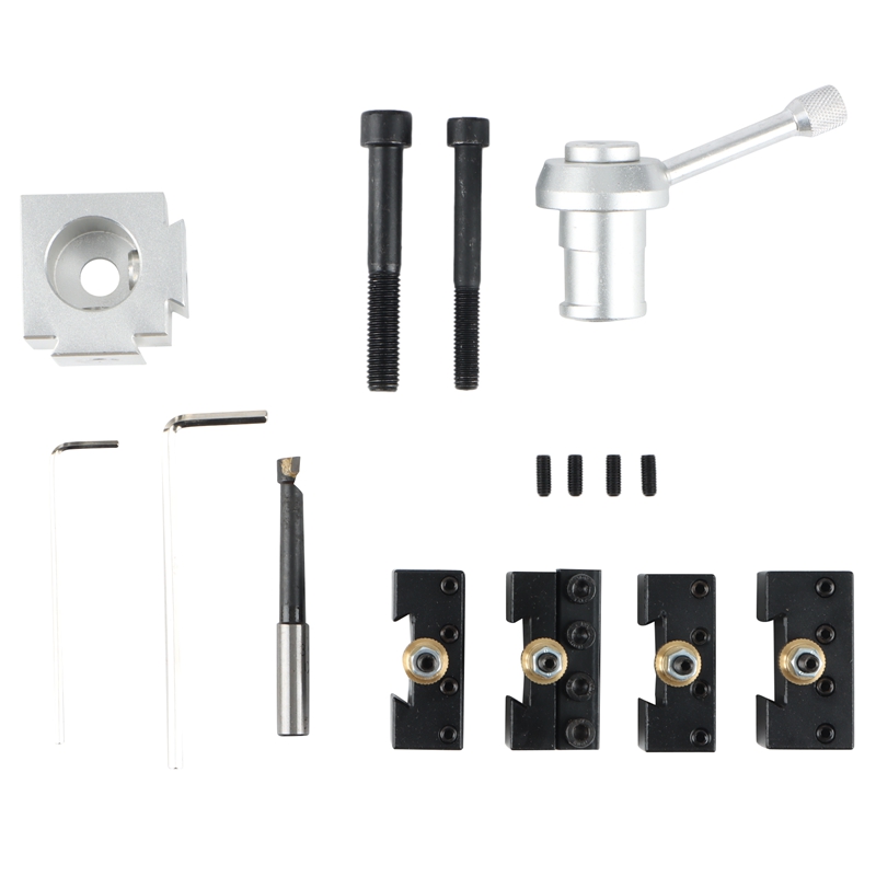 Quick Change Boring Bar Turning Tool Holder Kit for CNC Mini Lathe 7 x