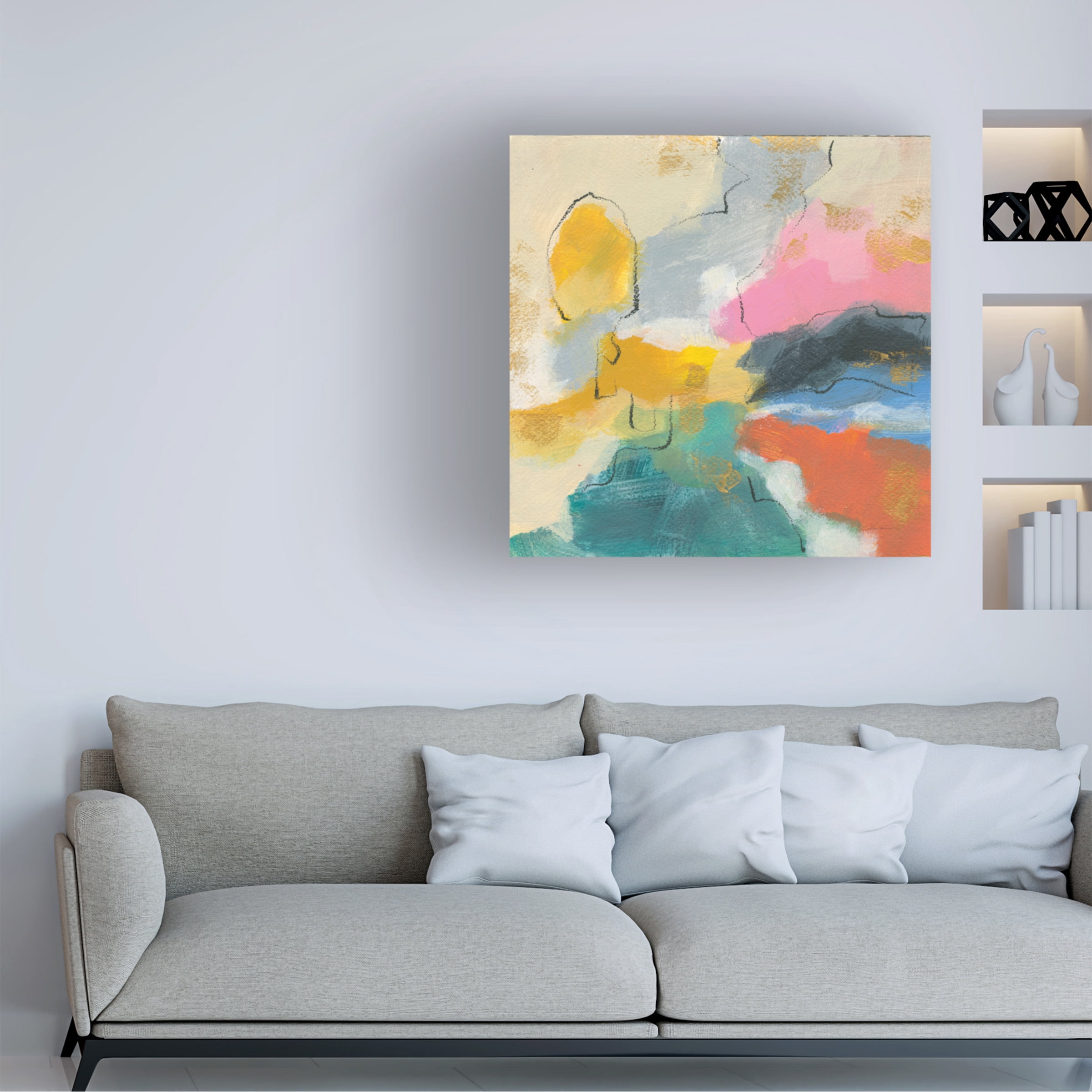 Silvia Vassileva 'Daydream I' Canvas Art
