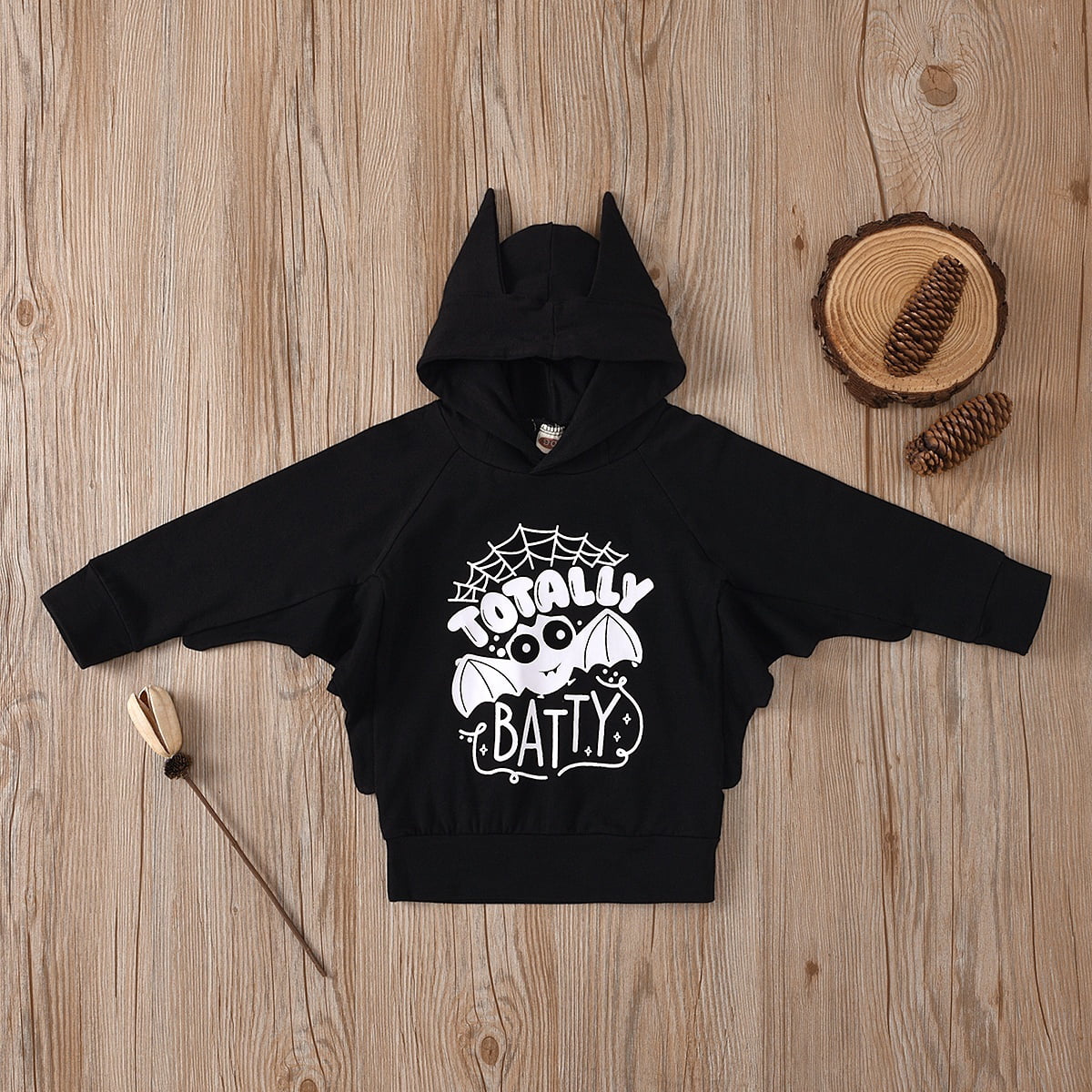 Kleding Unisex kinderkleding Unisex babykleding Hoodies & Sweatshirts bat cute bat hoodie cute hoodie Cute Bat Halloween Hoodie kid's Halloween kid's hoodie 