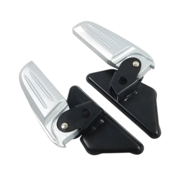 Reposapiés de pasajero de motocicleta, reemplazo de accesorios de aleación de aluminio, pedales Argén