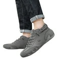 thumbnail image 3 of Mens Shoes,Vogany Ergonomic Orthopaedic Barefoot Sneakers for Men Breathable Lightweight On Walking Shoes,Shoes for Men,Grey,7.5, 3 of 9