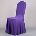 thumbnail image 3 of Stretchable spandex chair cover for hotel style banquet fits securely on chairs, 3 of 3