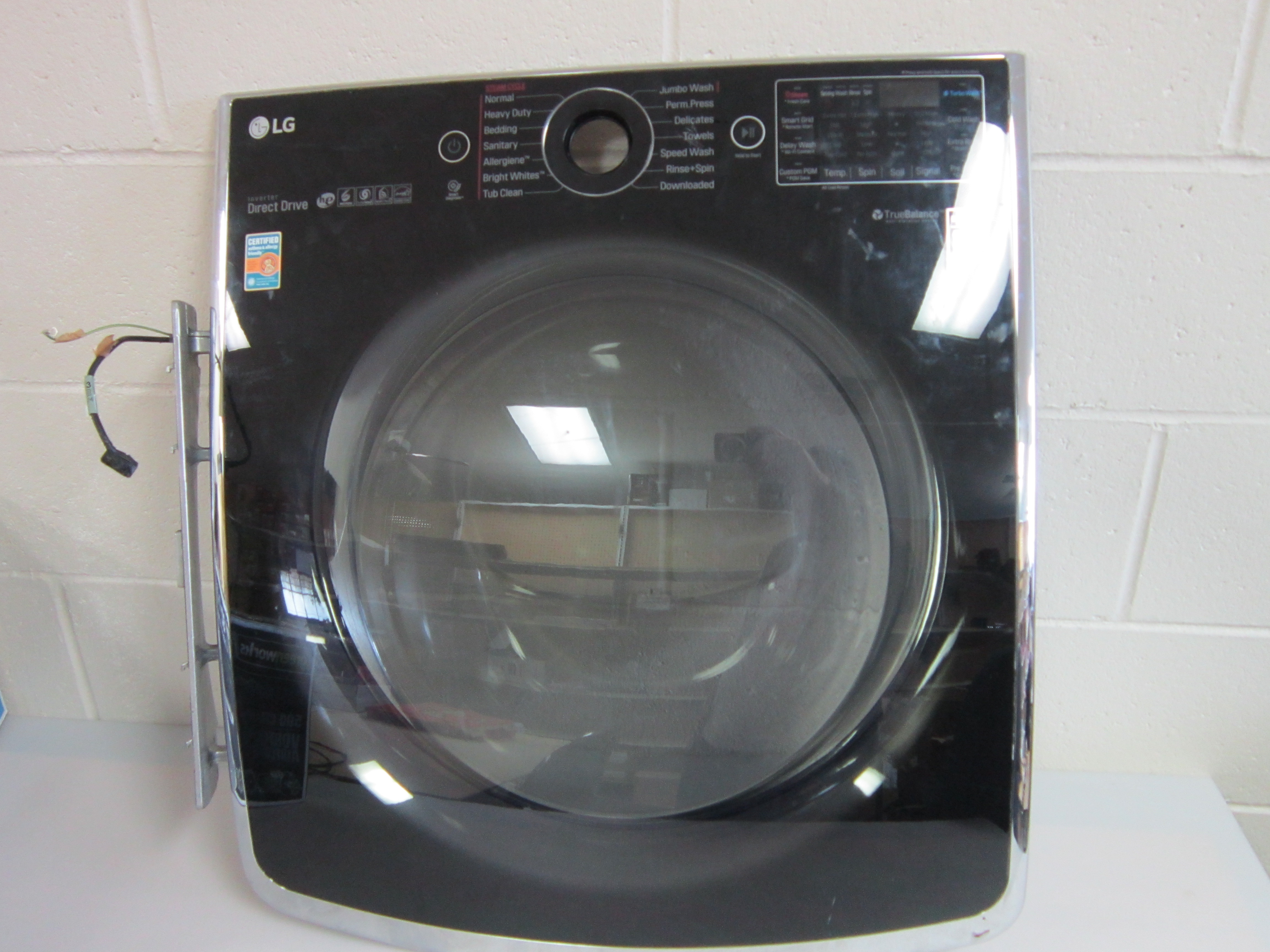 LG WM9000HVA Washer Door Assembly ADC75446019