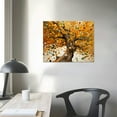 thumbnail image 3 of Tree Canvas Wall Art 3D Gold Tree for Living Room Canvas Abstract Trees Wall Art Framed Nature Artwork with Gold Foil for Wall Decor Modern Pictures Living Room Decoration, 3 of 4