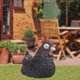 thumbnail image 4 of 2 Macetas de Pollo Suculentas con lámpara solar para Decoración de Jardín. mayimx Figuras decorativas de patio, 4 of 9