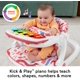 thumbnail image 5 of Silla Portátil Fisher-Price Lujo con Piano y Bandeja para Bebé y Niños Pequeños, 5 of 6