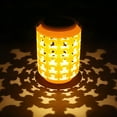 thumbnail image 4 of onlyliua Descuentos de Temporada Faroles Solares Colgantes para Exteriores, Luces Decorativas Ahuecadas, Luz Led Decorativa para Jardín, Decoración Delicada para Jardín y Patio, 1 Paquete, 4 of 7